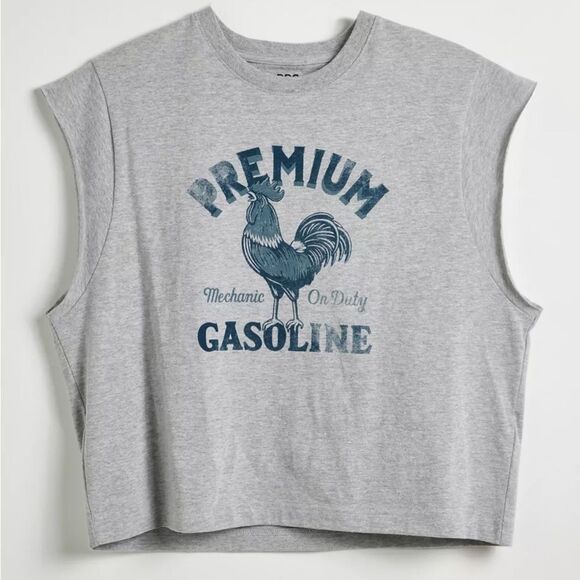 BDG Urban Outfitters Grayson Tank Top In Grey - Picture 3 of 5